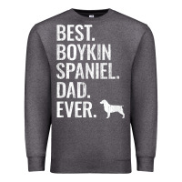 Charcoal Heather mens best boykin spaniel dad ever   cool dog owner gift Premium Sweatshirt - linhVisuals