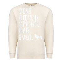 Sandshell mens best boykin spaniel dad ever   cool dog owner gift Premium Sweatshirt - linhVisuals