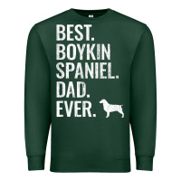 Sports Green mens best boykin spaniel dad ever   cool dog owner gift Premium Sweatshirt - linhVisuals