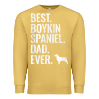 Antique Gold mens best boykin spaniel dad ever   cool dog owner gift Premium Sweatshirt - linhVisuals