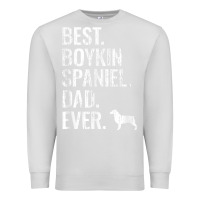 Dove Grey mens best boykin spaniel dad ever   cool dog owner gift Premium Sweatshirt - linhVisuals