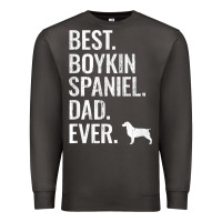 Smoke mens best boykin spaniel dad ever   cool dog owner gift Premium Sweatshirt - linhVisuals
