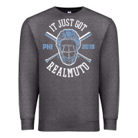 Charcoal Heather officially licensed jt realmuto shirt   it just got realmuto Premium Sweatshirt - linhVisuals