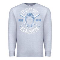 Heather Grey officially licensed jt realmuto shirt   it just got realmuto Premium Sweatshirt - linhVisuals