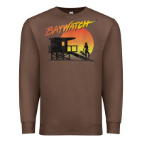 Chestnut baywatch lifeguard sunset t shirt Premium Sweatshirt - linhVisuals