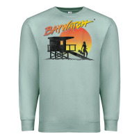 Seafoam baywatch lifeguard sunset t shirt Premium Sweatshirt - linhVisuals