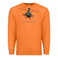 Carrot ah 64 apache longbow helicopter t shirt t shirt Premium Sweatshirt - linhVisuals