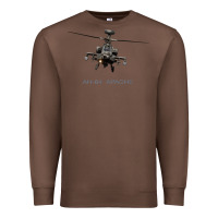Chestnut ah 64 apache longbow helicopter t shirt t shirt Premium Sweatshirt - linhVisuals