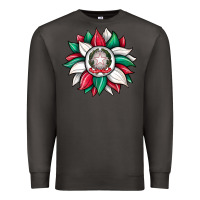 Smoke sunflower i̇talian flag Premium Sweatshirt - JahusDesignShop