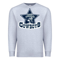 Heather Grey the cowboys football Premium Sweatshirt - linhVisuals