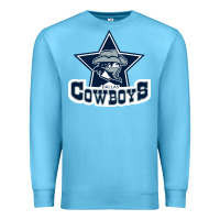 Ocean Blue the cowboys football Premium Sweatshirt - linhVisuals