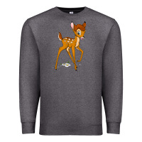 Charcoal Heather bambi Premium Sweatshirt - linhVisuals