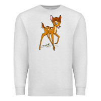 Oatmeal Heather bambi Premium Sweatshirt - linhVisuals