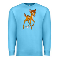 Ocean Blue bambi Premium Sweatshirt - linhVisuals