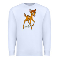 White bambi Premium Sweatshirt - linhVisuals