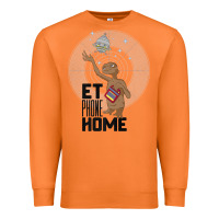 Carrot e.t. phone home spaceship flying away premium t shirt Premium Sweatshirt - linhVisuals