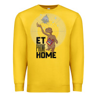 Lemon e.t. phone home spaceship flying away premium t shirt Premium Sweatshirt - linhVisuals