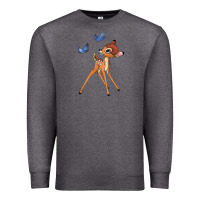 Charcoal Heather bambi Premium Sweatshirt - linhVisuals