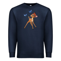 Navy bambi Premium Sweatshirt - linhVisuals
