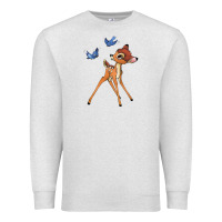 Oatmeal Heather bambi Premium Sweatshirt - linhVisuals