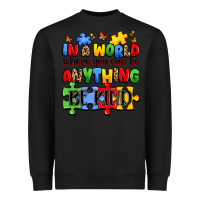 Black in a world where you can be anything be kind Heavyweight Sweatshirt - JahusDesignShop