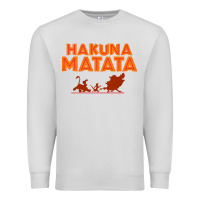 Dove Grey lion king hakuna matata Premium Sweatshirt - linhVisuals