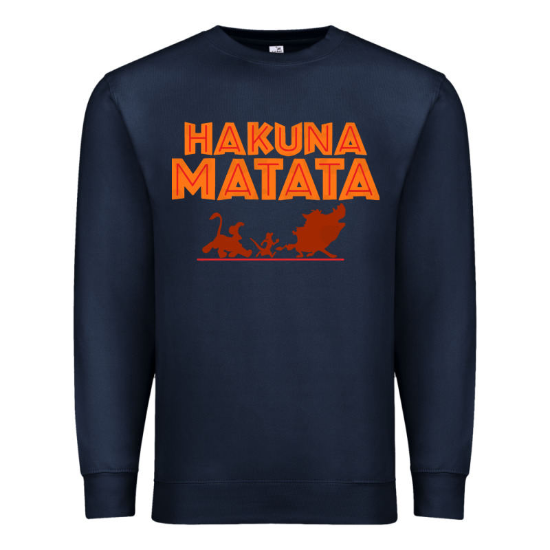 Lion King Hakuna Matata Premium Sweatshirt by linhVisuals | Teevron