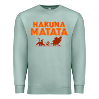 Seafoam lion king hakuna matata Premium Sweatshirt - linhVisuals