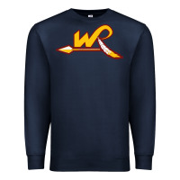 Navy the washington clipart Premium Sweatshirt - linhVisuals
