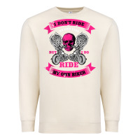 Sandshell biker gear motorcycle gifts biker chick i ride my biker tank top Premium Sweatshirt - linhVisuals