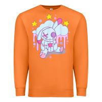 Carrot bunny pastel goth voodoo doll t shirt Premium Sweatshirt - linhVisuals