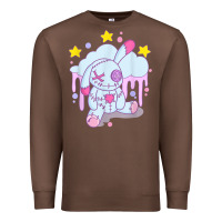 Chestnut bunny pastel goth voodoo doll t shirt Premium Sweatshirt - linhVisuals