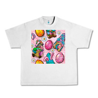Lunar Rock Easter Gnomies Seamless Pattern Urban Heavy Tee - BundleAndBundleShop