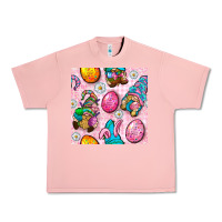 Salmon Easter Gnomies Seamless Pattern Urban Heavy Tee - BundleAndBundleShop