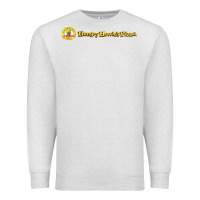 Oatmeal Heather howies pizza Premium Sweatshirt - linhVisuals