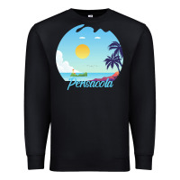 Black pensacola t  shirt no place like pensacola t  shirt Premium Sweatshirt - linhVisuals