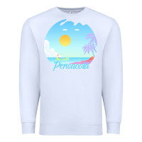 White pensacola t  shirt no place like pensacola t  shirt Premium Sweatshirt - linhVisuals