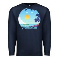 Navy pensacola t  shirt no place like pensacola t  shirt Premium Sweatshirt - linhVisuals
