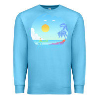 Ocean Blue pensacola t  shirt no place like pensacola t  shirt Premium Sweatshirt - linhVisuals