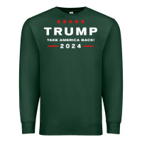 Sports Green donald trump 2024 take america back election   the return sweatshirt Premium Sweatshirt - linhVisuals