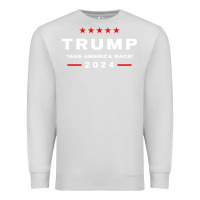Dove Grey donald trump 2024 take america back election   the return sweatshirt Premium Sweatshirt - linhVisuals