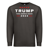 Donald Trump 2024 Take America Back Election   The Return Sweatshirt Premium Sweatshirt | Teevron
