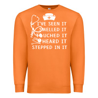 Carrot nurse t  shirt nurse i've seen it smelled it touched it t  shirt Premium Sweatshirt - linhVisuals