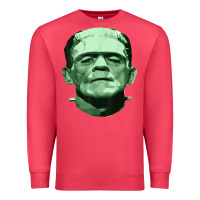 Cardinal frankenstein monster classic horror flick t shirt Premium Sweatshirt - linhVisuals