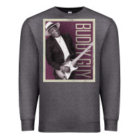 Charcoal Heather buddy guy classic Premium Sweatshirt - linhVisuals