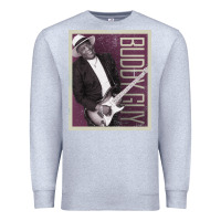 Heather Grey buddy guy classic Premium Sweatshirt - linhVisuals