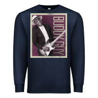Navy buddy guy classic Premium Sweatshirt - linhVisuals
