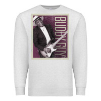 Oatmeal Heather buddy guy classic Premium Sweatshirt - linhVisuals