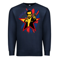 Navy ringo starr music concert Premium Sweatshirt - linhVisuals