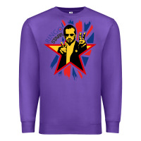 Purple ringo starr music concert Premium Sweatshirt - linhVisuals